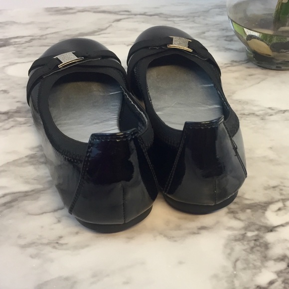 3/$20 Lucky Star Black Ballet Flats Sz 3M - Picture 3 of 8